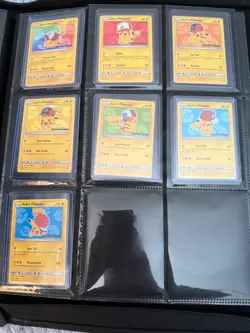 Ash’s Pikachu I Choose You Movie Promo Set of 7 cards - Image 1