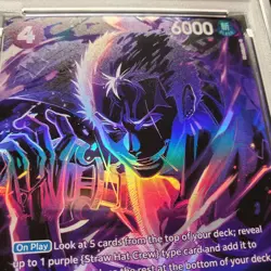 PSA 10 Zoro-Juurou OP12 #004 Special Alt Art One Piece 2025 TCG SP Card English - Image 5