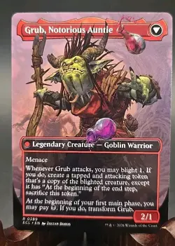 Grub, Storied Matriarch (Borderless) Lorwyn Eclipsed MTG Regular Near Mint - Image 2