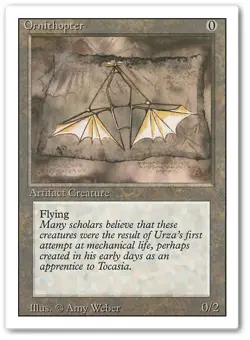 ORNITHOPTER x4 mtg LP 3rd Edition Revised 4 Unc - Image 1