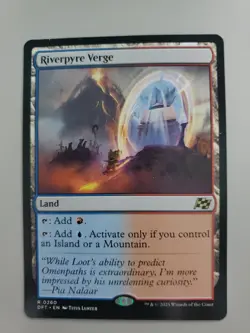 MTG Riverpyre Verge Aetherdrift Regular Rare - Image 1