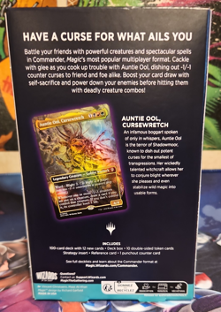 BLIGHT CURSE Magic The Gathering Lorwyn Eclipsed Commander Deck MTG - Image 2