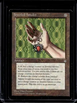 1995 Magic MTG Ice Age Jeweled Amulet #NNO - Image 1