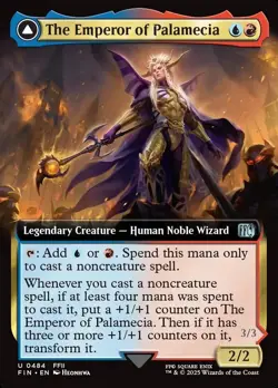 MTG The Emperor of Palamecia 484 Extended Art Final Fantasy - Image 1