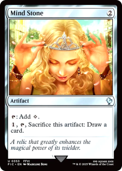 MTG Mind Stone 353 Surge Foil Final Fantasy Commander - Image 1
