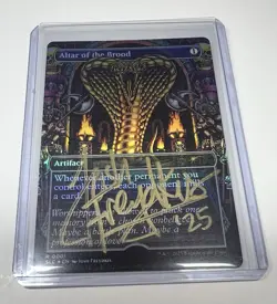 Altar Of The Brood Secret Lair Foil Signed Sketched Artist Proof MTG RARE - Image 1