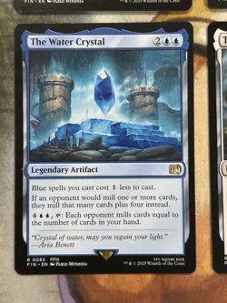 Water Wind Darkness Earth Crystal Lot of 4 (Regular) Final Fantasy English - NM - Image 4