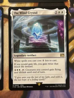 Water Wind Darkness Earth Crystal Lot of 4 (Regular) Final Fantasy English - NM - Image 5