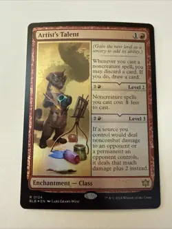 MTG BLOOMBURROW Artist's Talent Foil 214 - Image 1