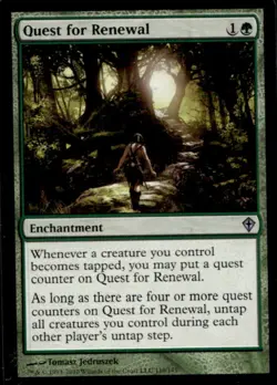 2010 Magic MTG Worldwake Quest for Renewal #110 - Image 1