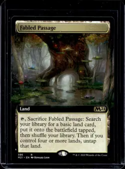 2020 Magic MTG Core Set 2021 Fabled Passage #386 - Image 1