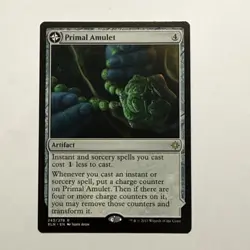 Primal Amulet / Primal Wellspring - Magic the Gathering MtG - Ixalan - M/NM - Image 1