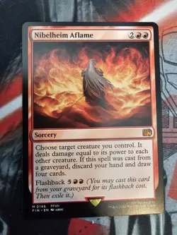 Nibelheim Aflame Final Fantasy Magic: The Gathering 0146 Regular Mythic - Image 1