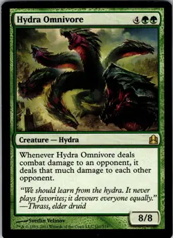 Hydra Omnivore Commander Rare NM Magic: The Gathering 161 Normal - Image 1