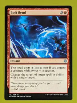Bolt Bend x1 War of the Spark 1x Magic the Gathering MTG - Image 1