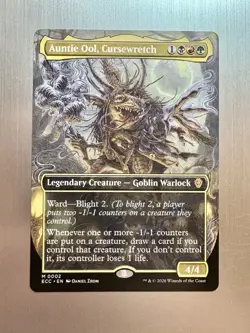 Auntie Ool, Cursewretch - 2 - MTG: Lorwyn Eclipsed - Borderless - Mythic - Image 1