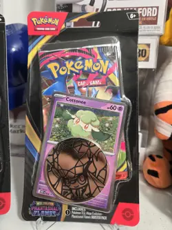 Pokemon TCG: Phantasmal Flame Checklane Blister Set - Whimsicott & Cottonee - Image 3