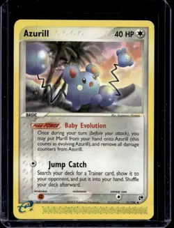 2003 Pokemon EX Sandstorm Azurill #31/100 - Image 1