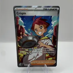 Pokemon Crispin 164/142 Sv07: Stellar Crown Ultra Rare Full Art Holo - Image 1