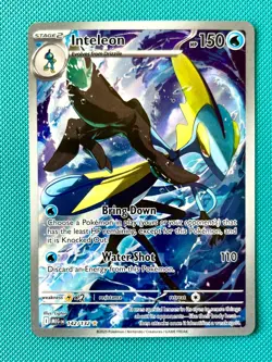 Inteleon - 142/132 Illustration Rare ME01: Mega Evolution 142/132 NM Pokemon car - Image 1