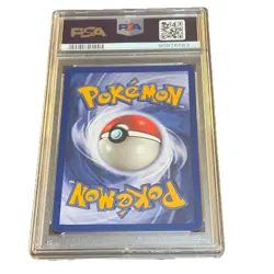1999 POKEMON BASE SET UNLIMITED #1 ALAKAZAM-HOLO PSA 7 - Image 2