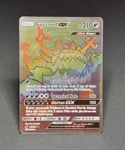 Pokemon TCG: Guzzlord GX 116/111 - Secret Rare - Crimson Invasion - *NM* - Image 1