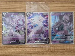 Pokemon TCG Mewtwo V, Mewtwo V & Mewtwo GX - Image 1