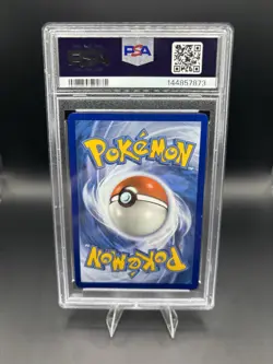 2019 POKEMON SUN & MOON COSMIC ECLIPSE #215 FULL ART/BLASTOISE & PIPLUP GX PSA 9 - Image 3