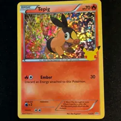 Tepig - 13/25 McDonald's 25th Anniversary Promos - Pokemon NM 013/025 - Image 1