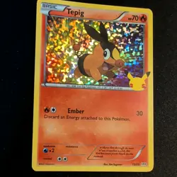 Tepig - 13/25 McDonald's 25th Anniversary Promos - Pokemon NM 013/025 - Image 2