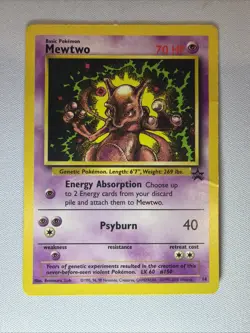 Pokemon TCG Mewtwo Black Star Promo #14 - Image 1