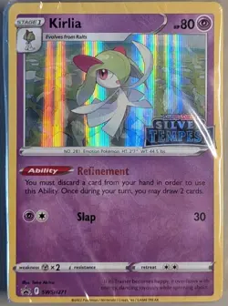 Pokemon SILVER TEMPEST Prerelease Promo Deck STAMPED & SEALED Kirlia SWSH 271 - Image 1