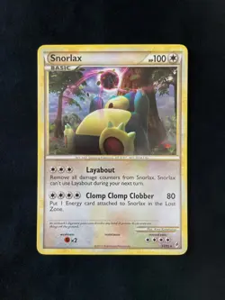 POKEMON TCG 2011 SNORLAX 33/95 CALL OF LEGENDS RARE EN LP - Image 1