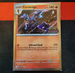 Pokemon TCG Phantasmal Flames STAFF Promos Full Set of 4 Sealed - Image 1