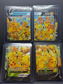 Pikachu V-Union [Set of 4] Pokemon Sword & Shield Promo Promo Neat Mint - Image 1