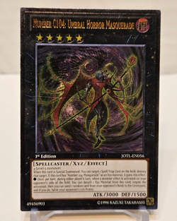 Ultimate Rare Number C104: Umbral Horror Masquerade JOTL-EN056 1st Ed YGO 1036 - Image 1
