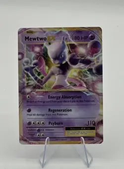 Mewtwo EX - 52/108 - Pokemon Evolutions XY Ultra Rare Card - Image 1