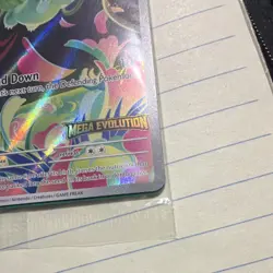 Pokemon TCG Bulbasaur Mega Evolution Full Art Holo Rare 133/132 2025 Card - Image 3