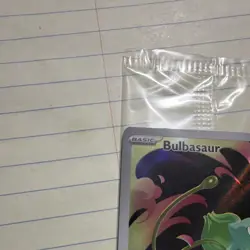 Pokemon TCG Bulbasaur Mega Evolution Full Art Holo Rare 133/132 2025 Card - Image 5