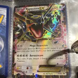 Pokemon Rayquaza EX XY69 Promo Holo Basic 170HP 130 Attack English Card - Image 1