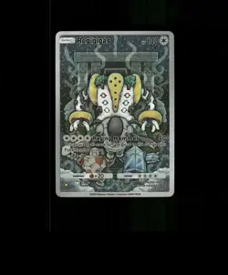 FAN-ART READ DESCRIPTION BELOW HOLO Regigigas Card Regigigas Pokemon Card p1 - Image 1