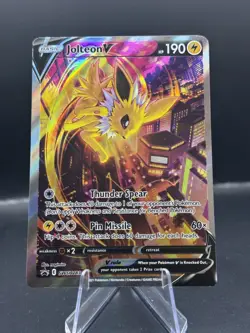 Jolteon V SWSH183 Sword & Shield Promo Pokemon Card - Image 1