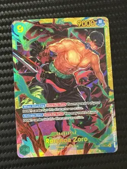 One Piece Card Game Roronoa Zoro OP06-118 SEC ENGLISH | Near Mint - Image 1