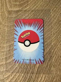 1999 Pokemon Bicycle Mini Poker Cards - Snorlax - 3 of Spades - Image 2