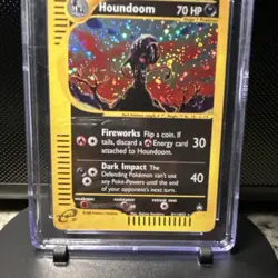 Pokemon Houndoom Aquapolis Holo Rare CGC 10 Gem Mint Graded Card H11/H32 2003 - Image 3