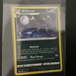 Pokemon Umbreon 009/015 McDonald's 2024 Promo Regular Card 110 HP English - Image 1