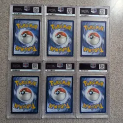 Lot of SIX PSA 9 Graded Eng Pokemon Cards 2023-2025 Sylveon, Pawmot, Suicune +++ - Image 2