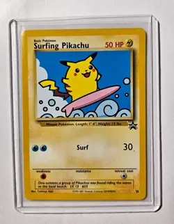 Pokemon Card - TCG Surfing Pikachu Promo Card 28 - Image 1