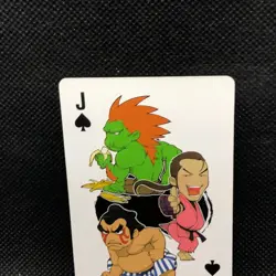 Blanka Street Fighter 4 Playing Card spade J Limited Edition CAPCOM Japanese - Image 3