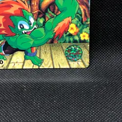 Blanka Street Fighter Ⅱ Tubo Capcom Bandai TCG Card 1993 No.83 Rare Japan F/S59 - Image 3